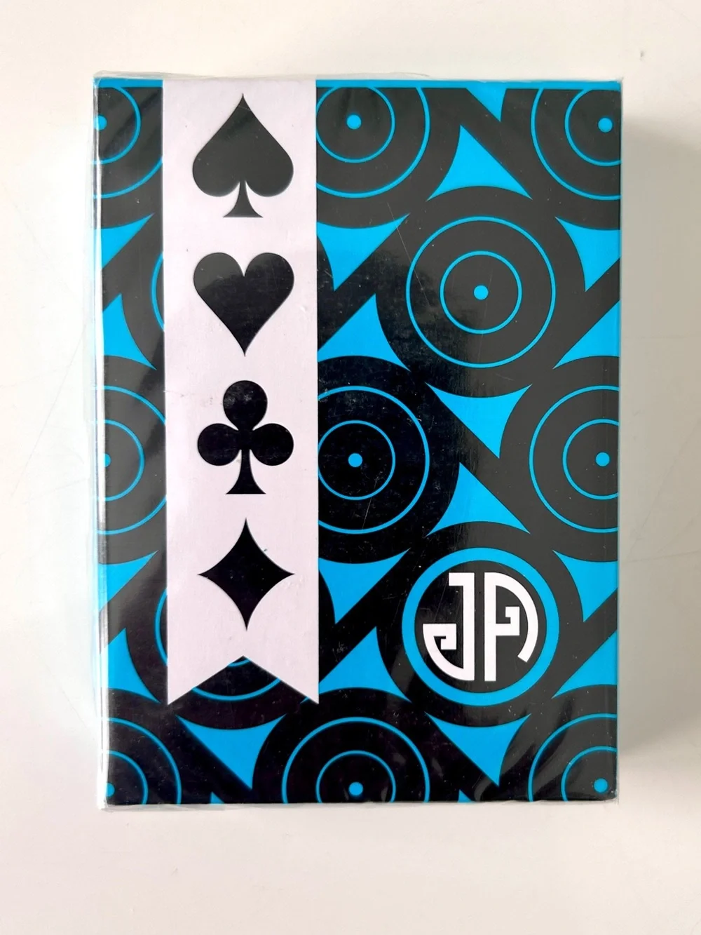 Jonathan Adler Playing Cards Deck New Sealed Modern Designer Blue Black